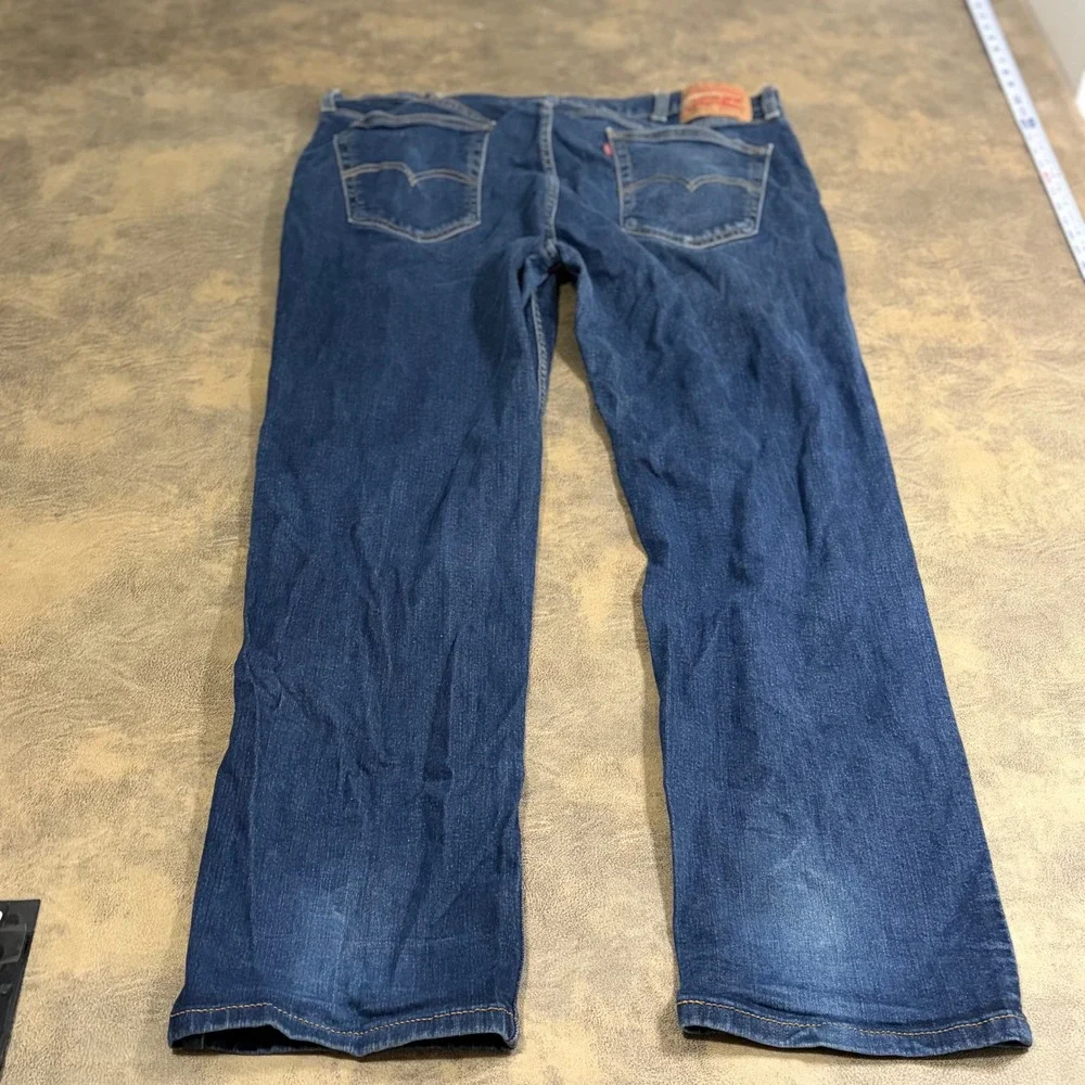 Levi's 559 Relaxed Straight Jeans Mens 40x32 Blue Denim Pants 6543